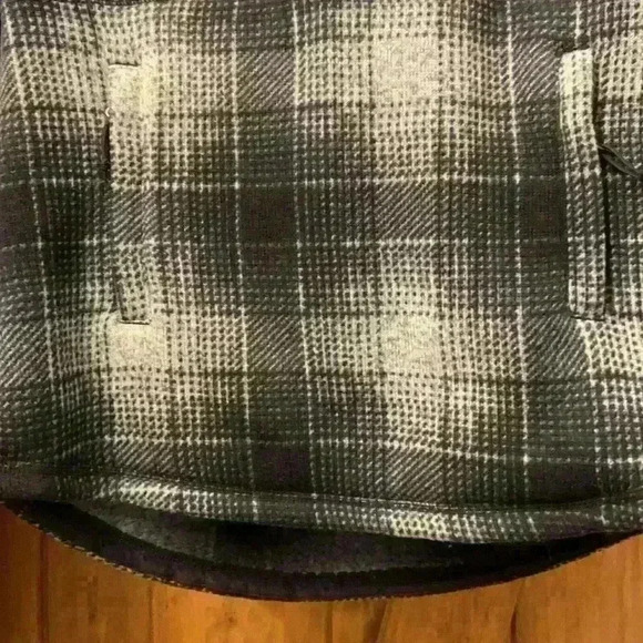 Woman’s The North Face Quarter Zip Printed Crecent Pullover Hoodie-Small - Picture 3 of 7